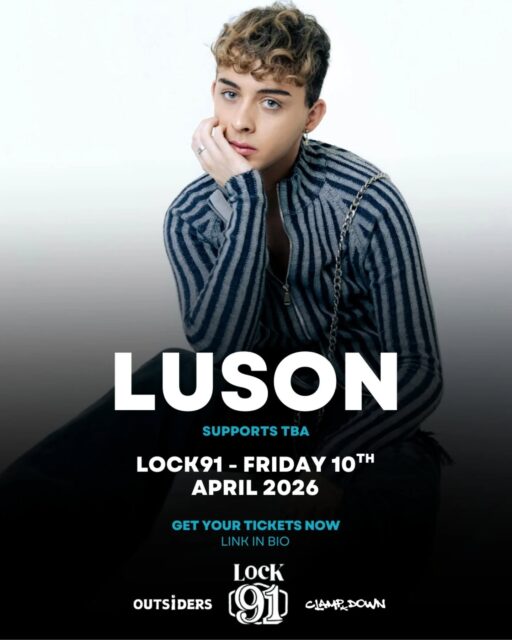 LUSON — LIVE AT LOCK 91

Manchester’s own Luson takes over Lock 91 for a special live show.

We’ll be revealing the support lineup very soon! 

Doors 7PM

🎟 Earlybird tickets are available now — grab yours while you still can.

Tickets available in bio.

#Luson #Manchester #Singer #Gig #Live